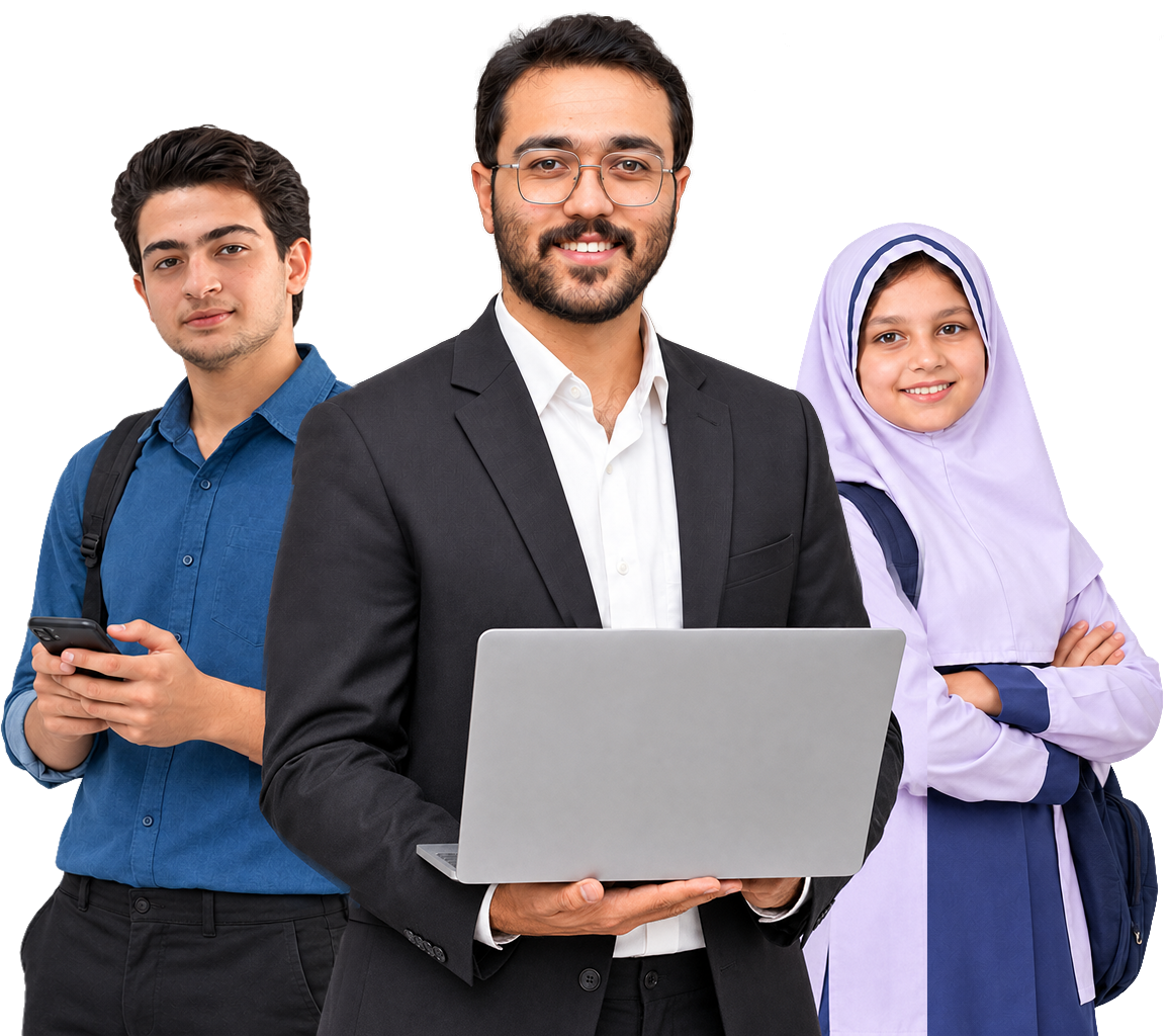 مرد با لپ‌تاپ